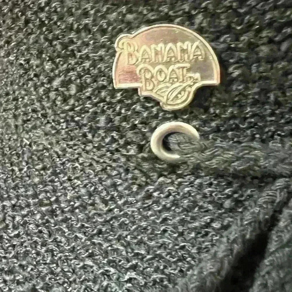 Banana Boat Black Sun Hat with strap. women’s - Picture 3 of 5